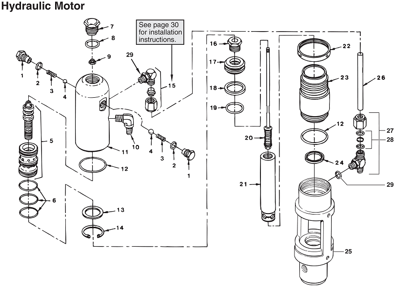 PowrTwin 12000XLT DI Hydraulic Motor PowrTwin 12000XLT DI Hydraulic Motor